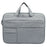 YOLINO QY-C015 13 inch Laptop Carrying Case Business Style Notebook Computer Handbag with Hiding Handle Strap - Grey - 1