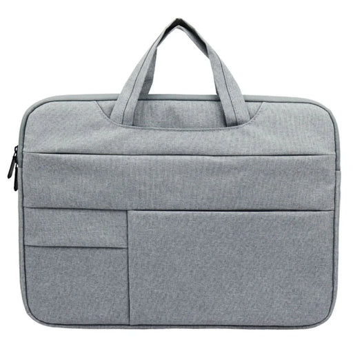 YOLINO QY-C015 13 inch Laptop Carrying Case Business Style Notebook Computer Handbag with Hiding Handle Strap - Grey - 1