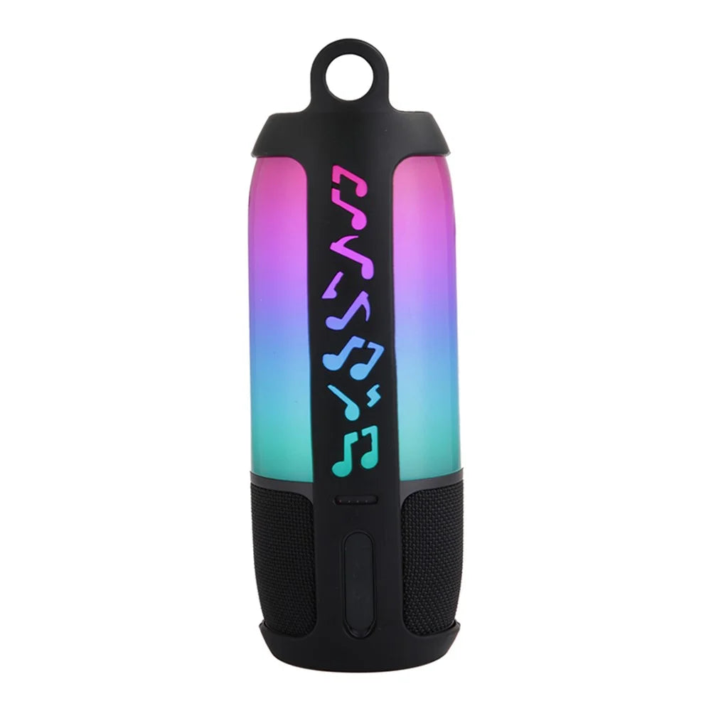 For JBL Pulse3 Silicone Protective Case Bluetooth-compatible Speaker Anti-drop Frame Cover - Black - 2
