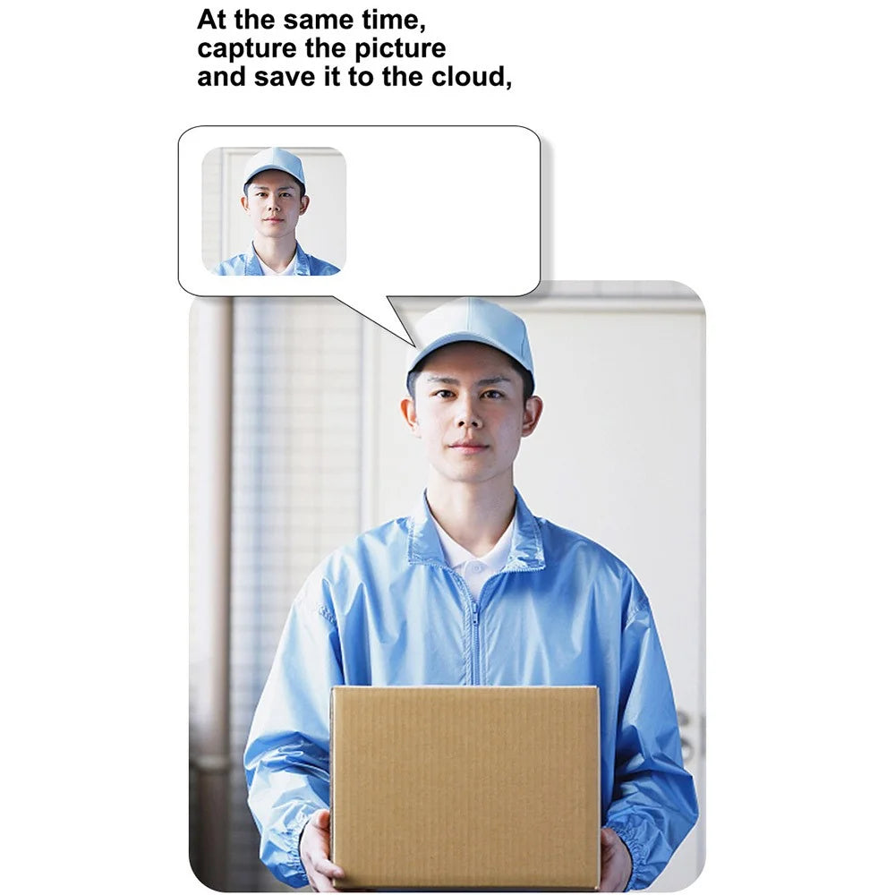 X9 Smart Doorbell Supports Video Call Variable Sound Rechargeable Security Video Doorbell for Home - 4