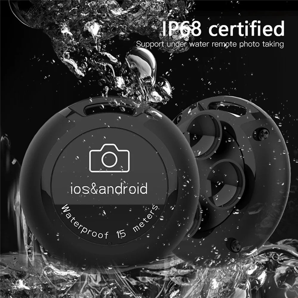 SHELLBOX Wireless Bluetooth-compatible Selfie Controller IP68 Waterproof Photo-Taking Remote Compatible with IOS Android Devices - 2