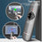 ASING A8 128Mb Upgrade 2.4GHz Wireless Presentation Clicker Presenter Remote for PowerPoint Pointer Laser Page Turning Pen with LED Display for Business Teaching (Physical Red Light + Digital Laser) - 2