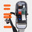 ZZRS 6029 Oxford Cloth Men's Sling Bag with USB Charging Port and 3.5mm Audio Jack, Chest Bag Crossbody Daypack for Hiking, Cycling, Travel, Work - Dark Grey - 6