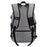 ZZRS PC6016C Anti-theft Backpack Lock and Scratch Resistant Waterproof Travel Bag Daypack Student Bookbag with Exterior USB+3.5mm Audio Port - Light Grey - 3