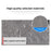 ZZRS PC6016C Anti-theft Backpack Lock and Scratch Resistant Waterproof Travel Bag Daypack Student Bookbag with Exterior USB+3.5mm Audio Port - Light Grey - 6