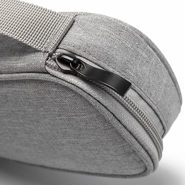 ZZRS S05 Electronic Accessories Bag Organization Pouch for Earphone, Cable, USB Flash Drive, Mouse, Wall Charger - Grey - 6