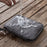 GENA Portable Travel Digital Accessories Storage Bag Data Cable U-Disk Zipper Carrying Pouch - Grey - 3