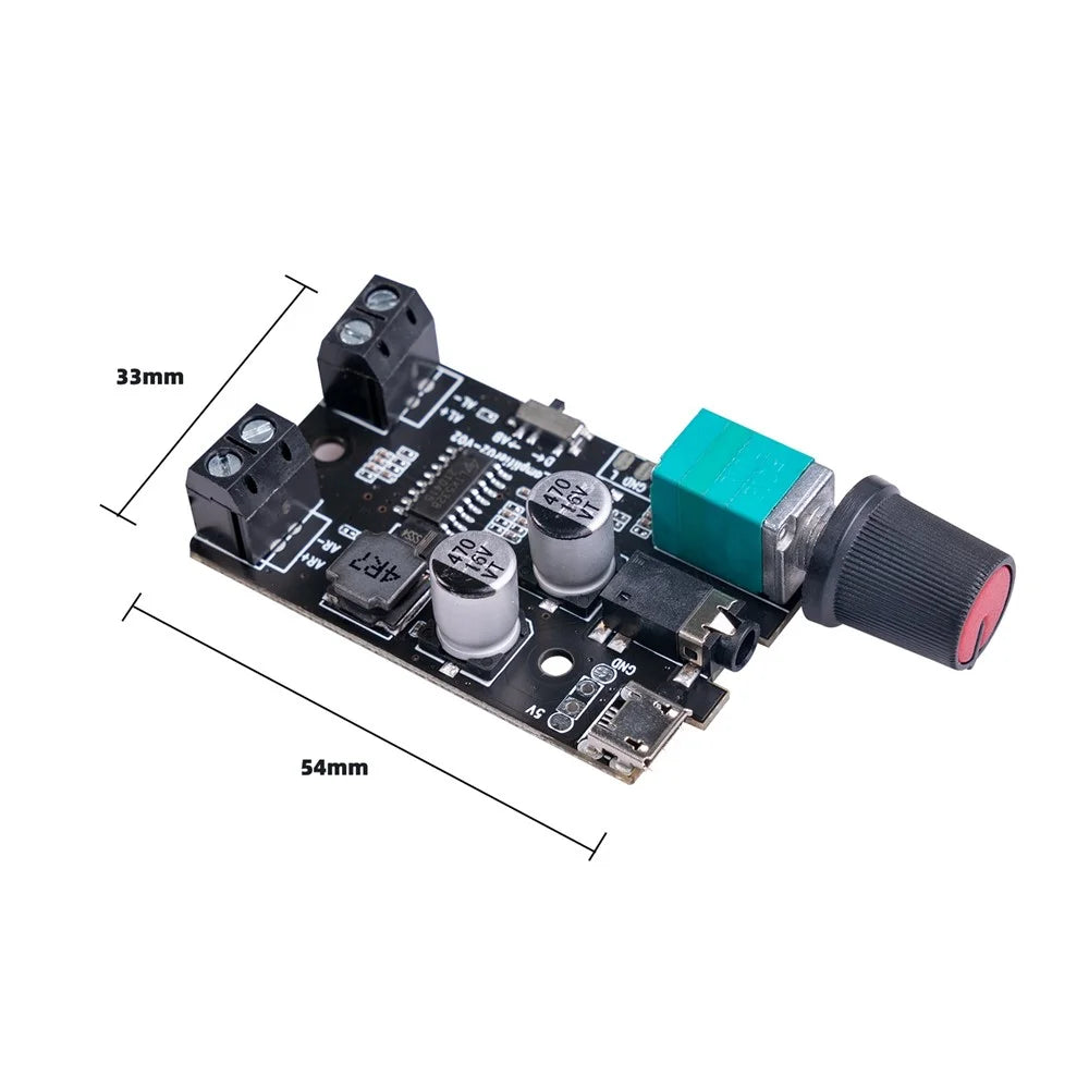 LTK5328 5Wx2 Stereo Amplifier Board Dual Channel Digital Audio Amplifier Module 5V Class D/AB Amplifier - 7