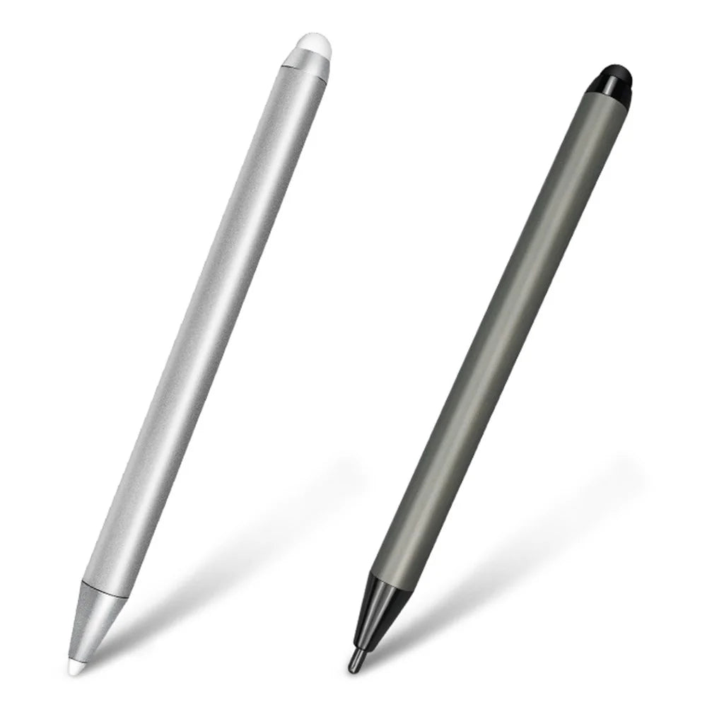 Handheld Infrared Whiteboard Stylus Double-Ended Integrated Pen Stylus with Thick and Thin Nib for Business Meeting Class Teaching - Grey - 5