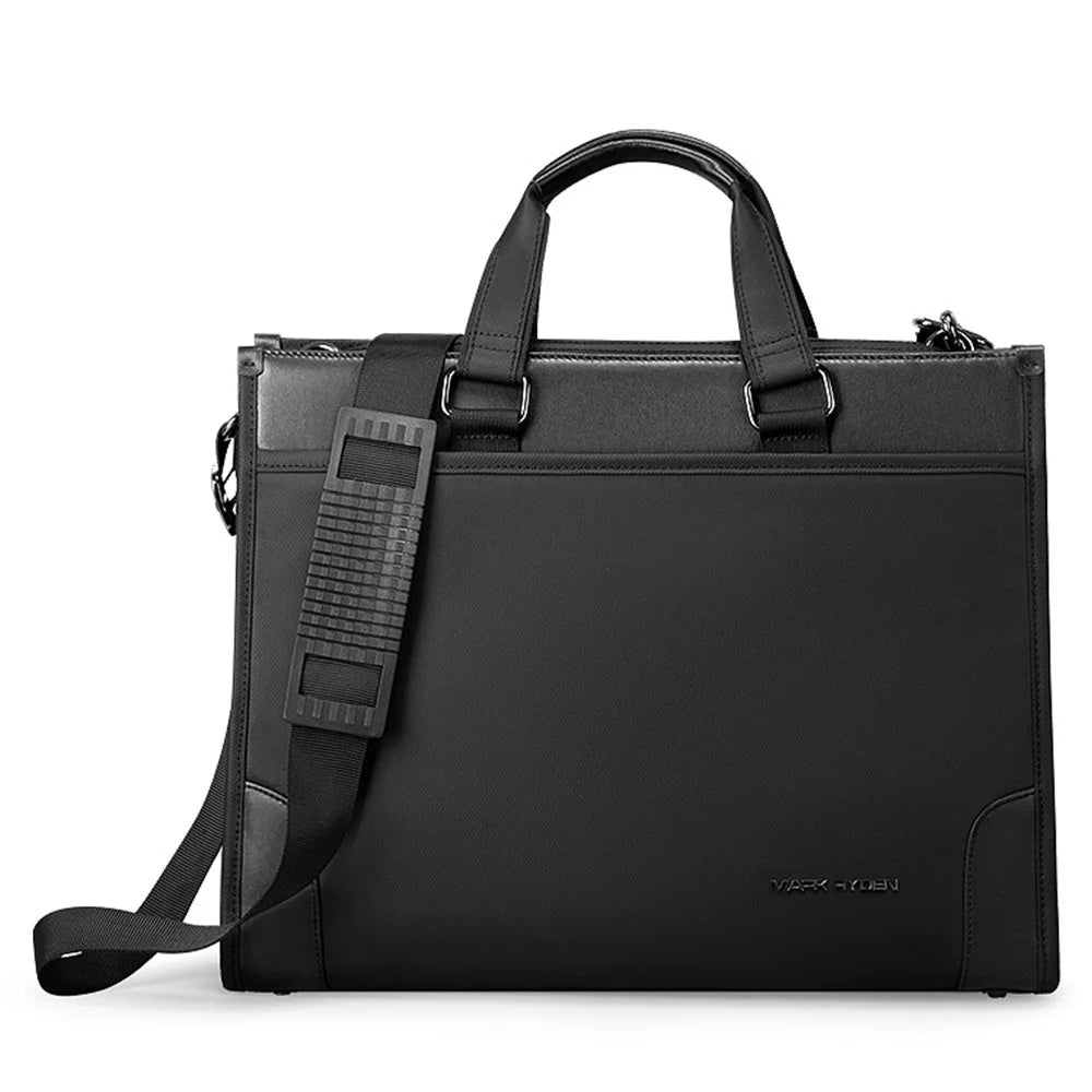 MARK RYDEN MR8003 Men's Laptop Handbag Shoulder Bag Water-Repellent Lightweight Business Briefcase - 7
