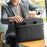 MARK RYDEN MR8001 15.6'' Laptop Storage Bag for MacBook Multiple Layers Men's Notebook Computer Sleeve Handbag with Handle and Strap - 3