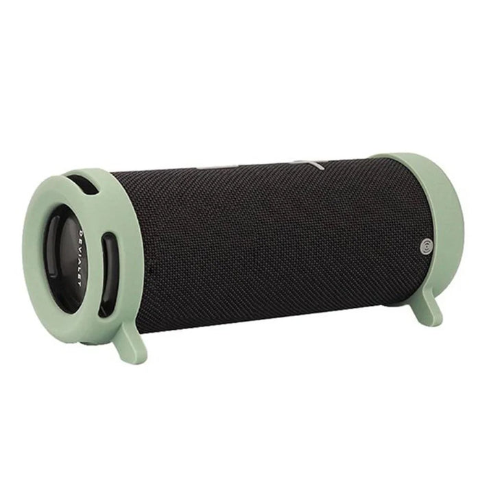 2Pcs Silicone Stand Case Cover for Huawei Sound Joy (EGRT-00), Bluetooth-compatible Audio Speaker Bracket Protective Sleeve - Matcha Green - 1