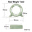 2Pcs Silicone Stand Case Cover for Huawei Sound Joy (EGRT-00), Bluetooth-compatible Audio Speaker Bracket Protective Sleeve - Matcha Green - 5