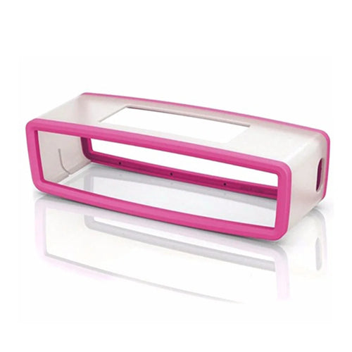 Soft Silicone Protective Case for Bose SoundLink Mini 1/2, Bluetooth-compatible Speaker Anti-drop Cover - Rose - 1