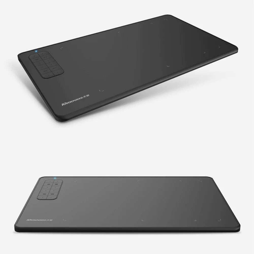 10MOONS G12 Graphics Drawing Tablet Portable Handwriting Board Support Mobile Phone Connection Compatible with Windows/Mac System - 7
