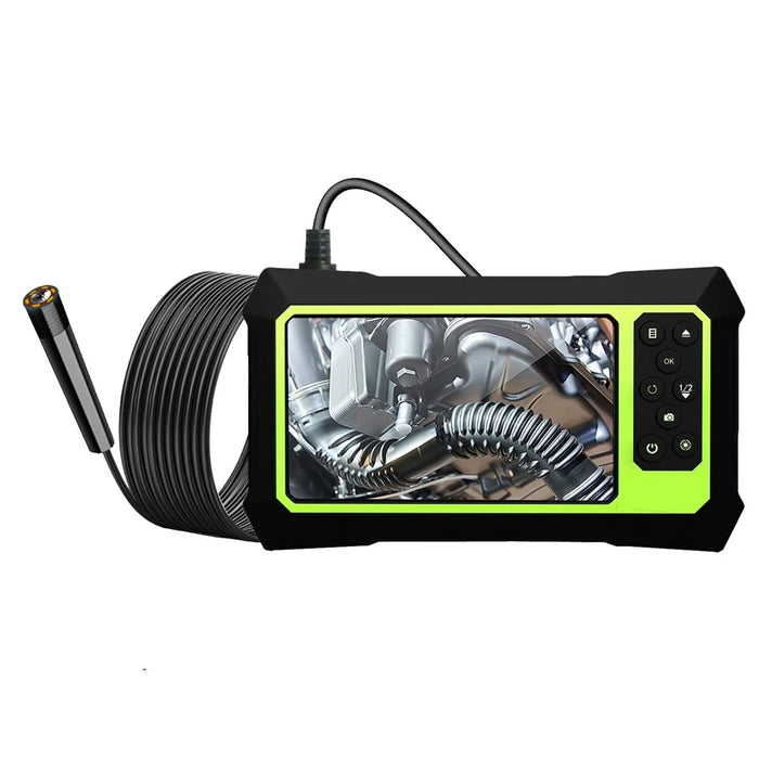 B315 5m Hard Wire 4.3'' Screen 8mm Single Lens Industrial Endoscope 1080P Camera Microscope Built-in 8 LED Lights - 1