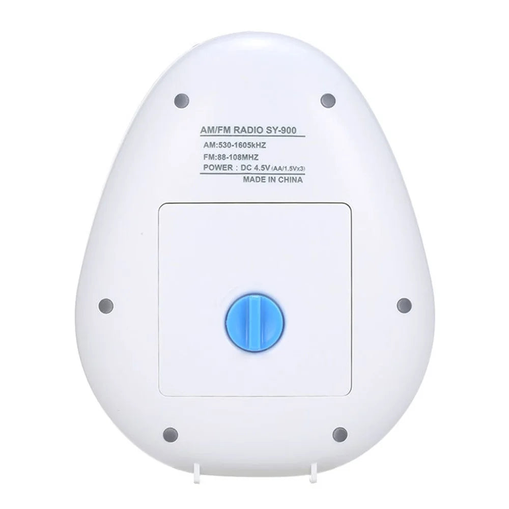 SY-900 IPX4 Waterproof HiFi Speaker Battery Powered Portable Shower AM FM Radio with Lanyard - 7