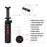 F280 2m Hard Wire 8mm Dual Lens WiFi Industrial Endoscope Dimmable 9-LED Hand-held Waterproof Sewer Pipe Inspection Camera - 5