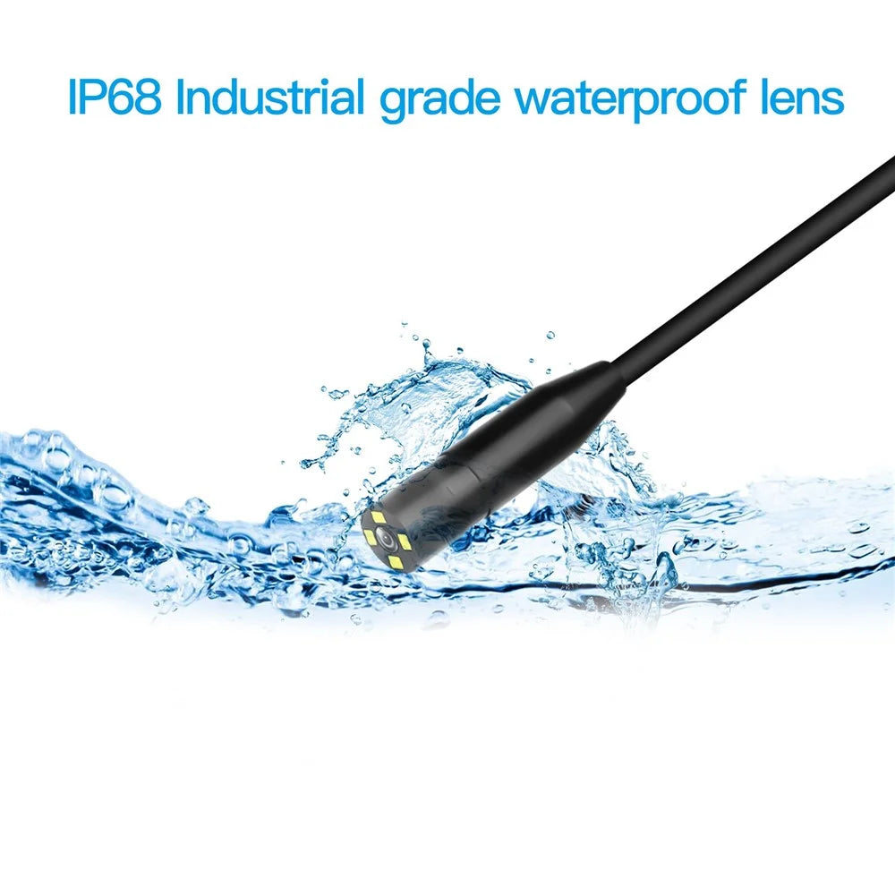 F230 WiFi Wireless Industrial Inspection Camera 14mm Telephoto Zoom Borescope Scope Camera with 10m / 4 LED Lights IP68 Waterproof Smart Phone Endoscope - 4