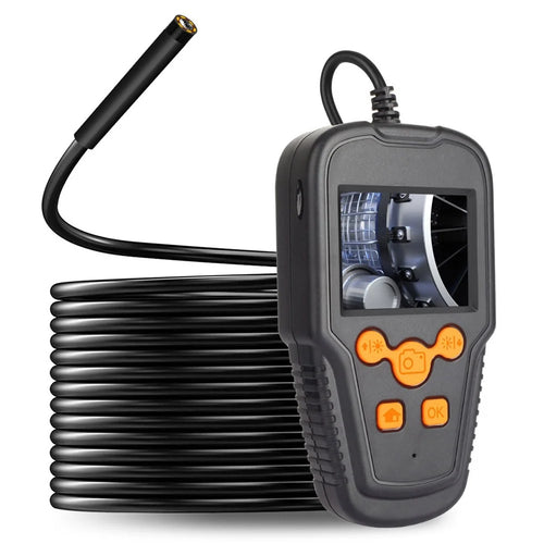 P60A 5m Hard Wire 5.5mm Lens Portable 2.4 inch Screen Industrial Borescope HD Waterproof Pipe Inspection Camera Endoscope - 1