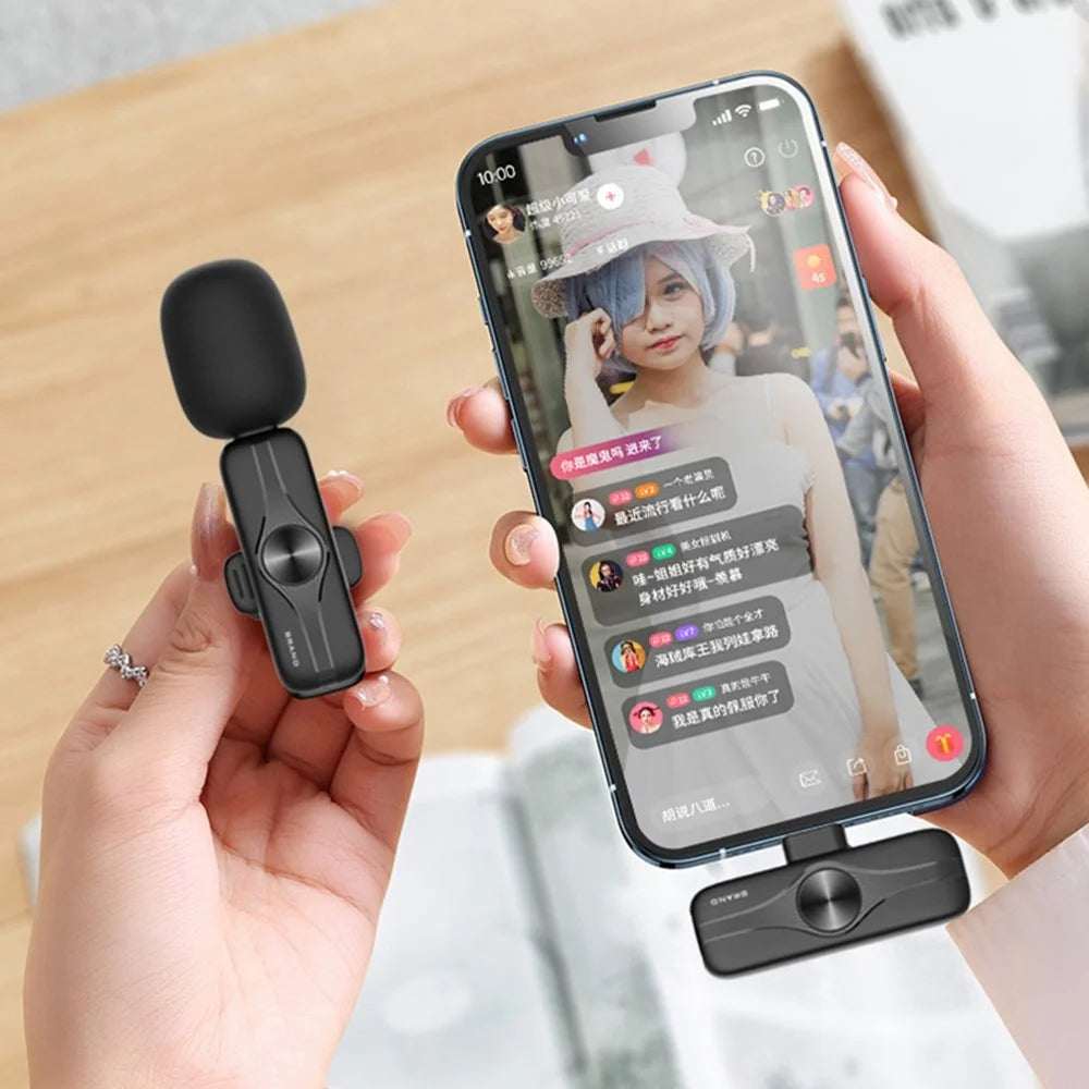 ELEBEST M3Pro 2.4GHz Omnidirectional Wireless Lavalier Microphone System for Type-C Port Device Interview Live Broadcast, 1 Mic+1 Receiver - 3