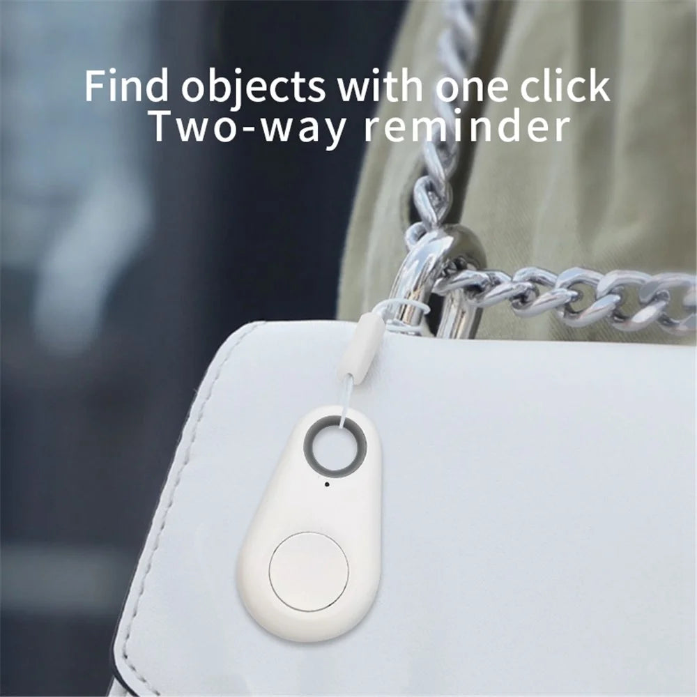 Smart Bluetooth-compatible Item Locator Finder Pet Key Wallet Dog Tracker Anti-Lost Tag Alarm Reminder - Blue - 5