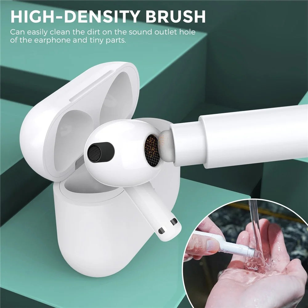 AHASTYLE WG83 Multifunction Bluetooth-compatible Headset Cleaning Pen Wireless Earphone Dirt Removal Brush Cleaning Tool - 6