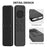 AHASTYLE PT167 for Apple TV Remote Silicone Protective Shell Anti-drop Case Cover with Lanyard - Black - 3