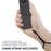 AHASTYLE PT167 for Apple TV Remote Silicone Protective Shell Anti-drop Case Cover with Lanyard - Black - 6