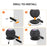 AHASTYLE PT149 For Apple HomePod Mini Smart Speaker Wall Mount Holder Bracket Hanger - Black - 4