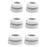 AHASTYLE PT168 3 Pairs Earphone Cap for Samsung Galaxy Buds Pro, Earbud Silicone Cover Eartips Replacement, Size: S+M+L - White - 1