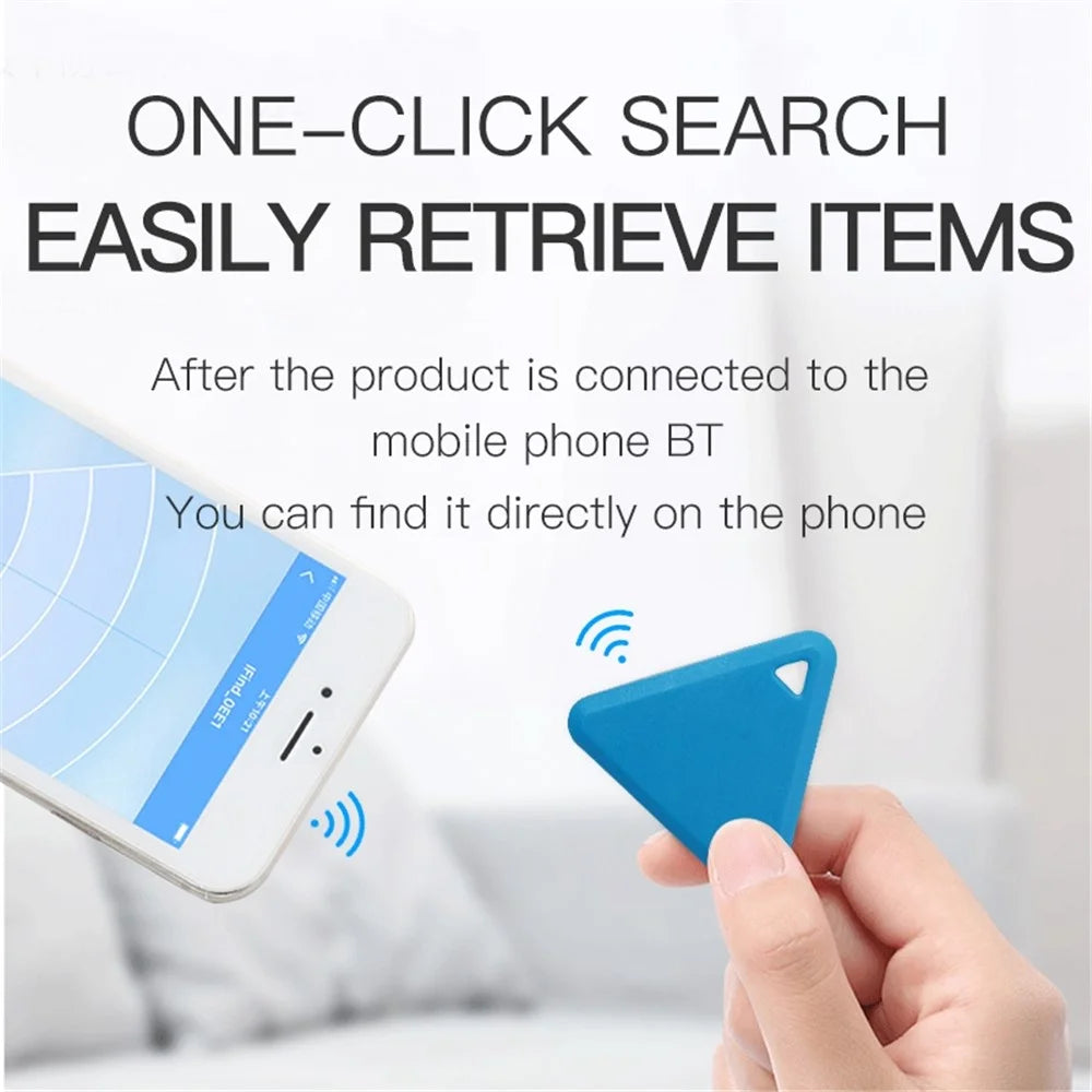 Y03 Smart Tracker Item Finder Locator Wireless Two-way Alarm Sensor Device Remote Finder for Kids Locating Phone Wallet Luggage - Blue - 2