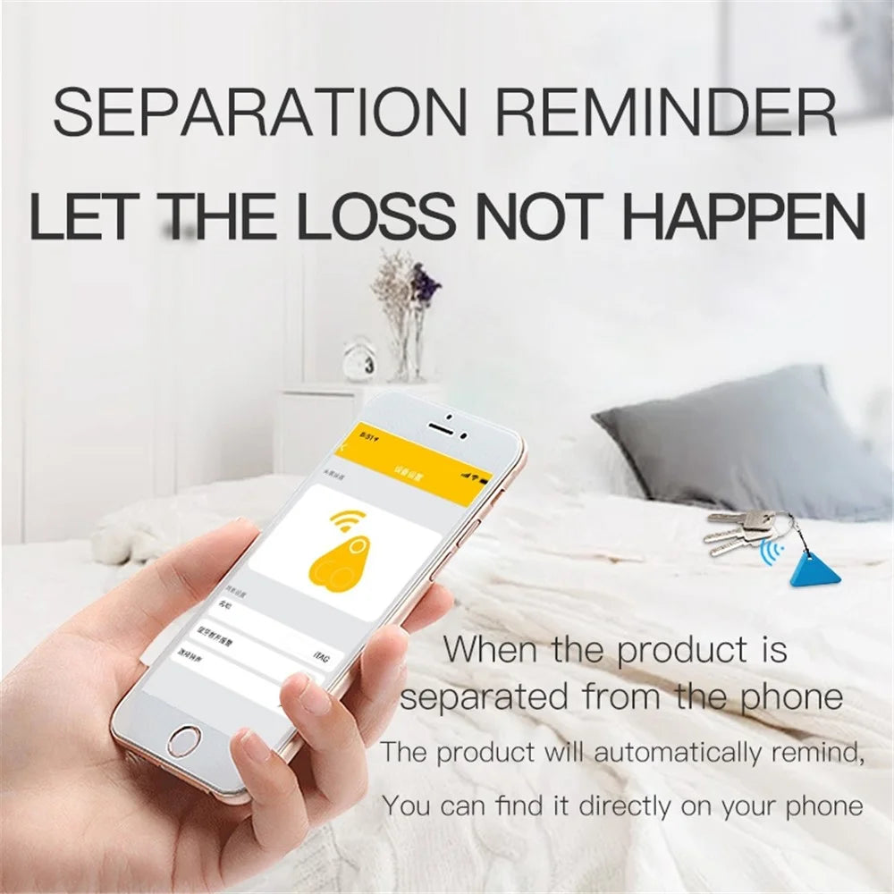 Y03 Smart Tracker Item Finder Locator Wireless Two-way Alarm Sensor Device Remote Finder for Kids Locating Phone Wallet Luggage - Blue - 3