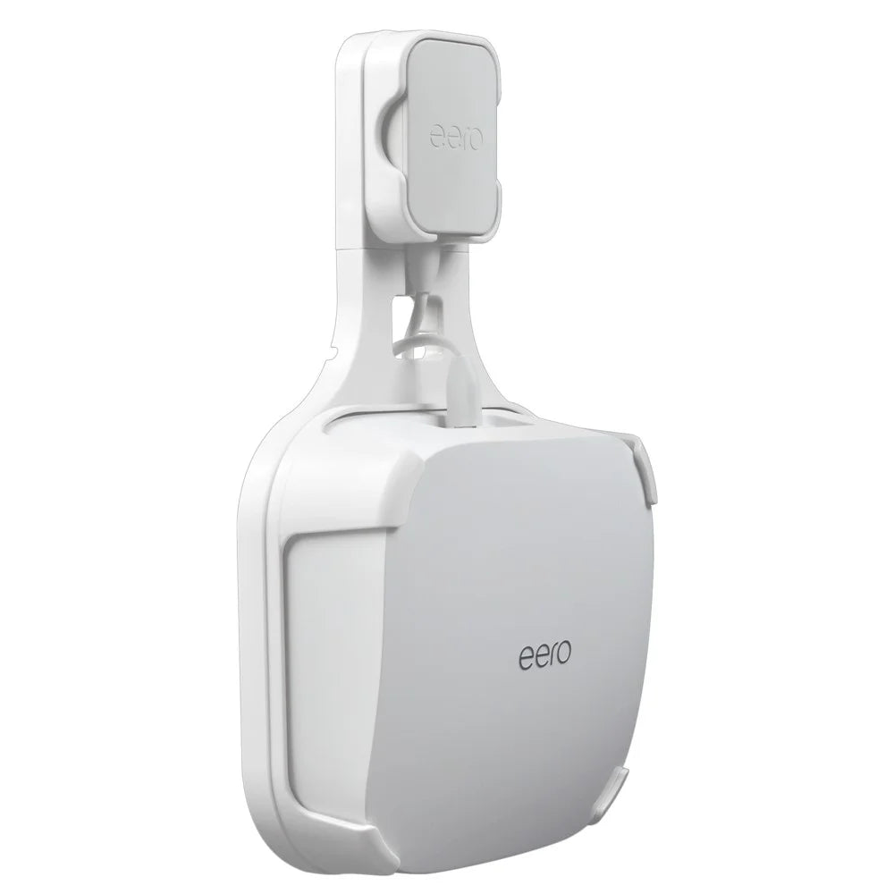 Space-saving Wall Mount Stand for Eero Pro 6 WiFi Router Holder Multi-function Wall Bracket - 1