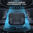 For Apple AirPods 3 Charging Case Cover Bluetooth-compatible Earbuds Protector Shockproof TPU Cover with Buckle - Black - 4