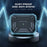 For Apple AirPods 3 Charging Case Cover Bluetooth-compatible Earbuds Protector Shockproof TPU Cover with Buckle - Black - 5