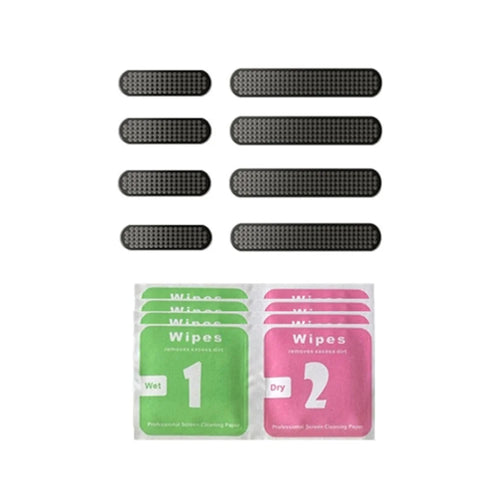 8Pcs / Set Phone Speaker Mesh for iPhone 11-14 Series, Dustproof Stickers Speaker Mesh Anti Dust Adhesive Cover - Black - 1