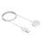 For Xiaomi Watch S1 Pro Magnetic Wireless Smart Watch Charger Charging Pad Charge Dock with 100cm USB Cable - 3