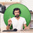 75cm Green Screen Photography Backdrop Background Chromakey Cloth Chair Mounted Photography Background - 3