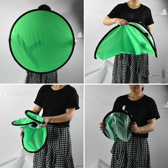 75cm Green Screen Photography Backdrop Background Chromakey Cloth Chair Mounted Photography Background - 5