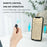 Cell Phone Bluetooth-compatible Remote Control with Phone Holder for Selfie Wireless Fingertip Ring Remote Controller (Included 200mAh Charging Case) - Black - 4