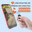 Cell Phone Bluetooth-compatible Remote Control with Phone Holder for Selfie Wireless Fingertip Ring Remote Controller (Included 200mAh Charging Case) - Black - 7