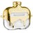 A21 For Apple AirPods 3 Bluetooth-compatible Earphones Protective Case Perfume Bottle Design Electroplating TPU Cover with Chain Strap - Gold - 2