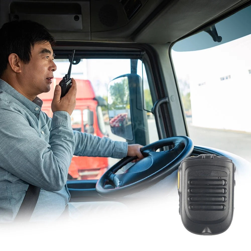 UNIWA BM001 Bluetooth-compatible 4.2 Handheld Microphone Intercom Built-in 2000mAh Battery Zello PTT Radio for Motorola with 2-Pin Headphone Jack - 6