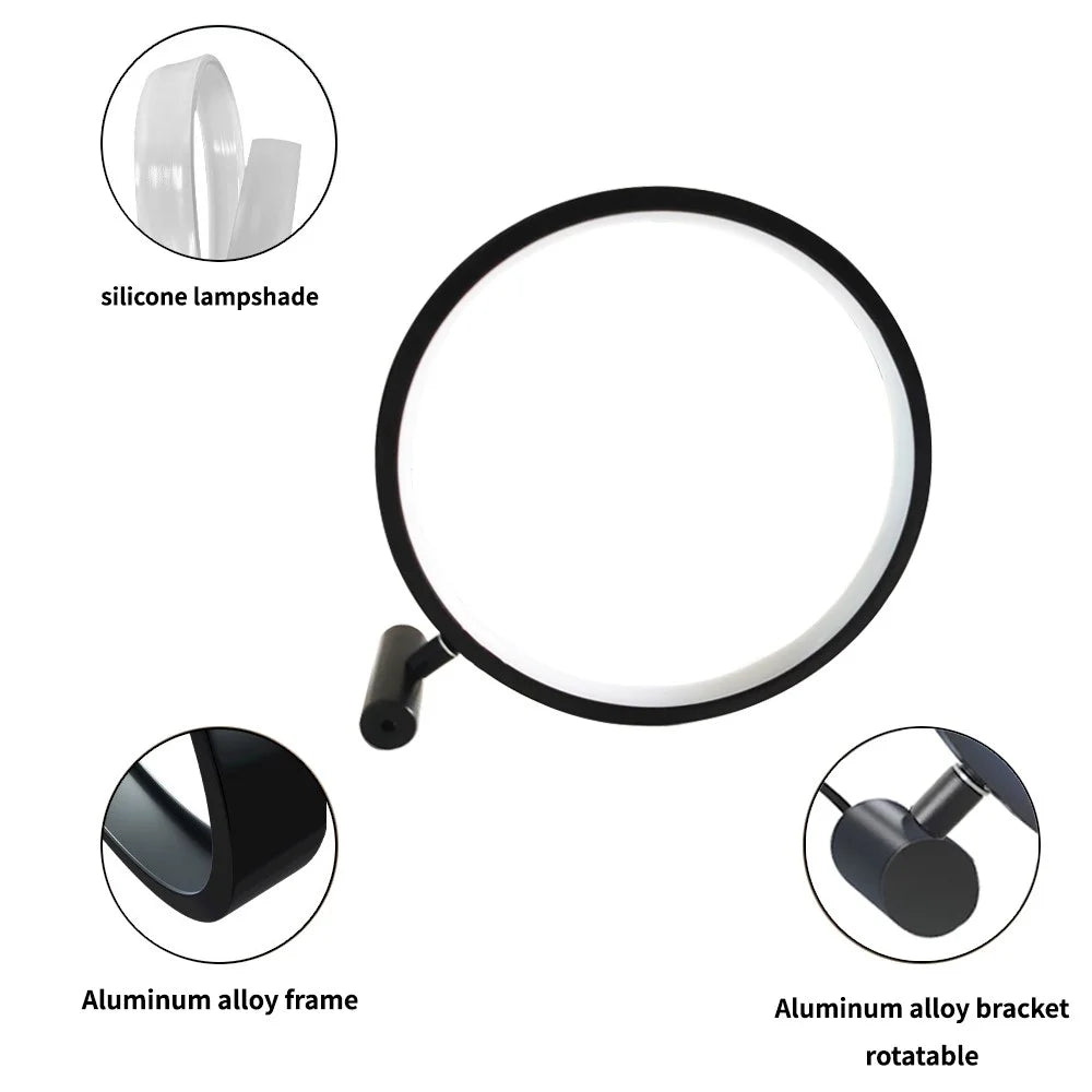 10 inch RGB + CCT LED Smart Ring Light Gaming Night Light Ambiance Music Sync Kit Backlight (APP Control+Remote Control) - 3
