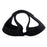 For JBL Pulse5 Bluetooth-compatible Speaker Protective Cover Soft Silicone Carrying Case with Shoulder Strap and Carabiner - Navy Blue - 6