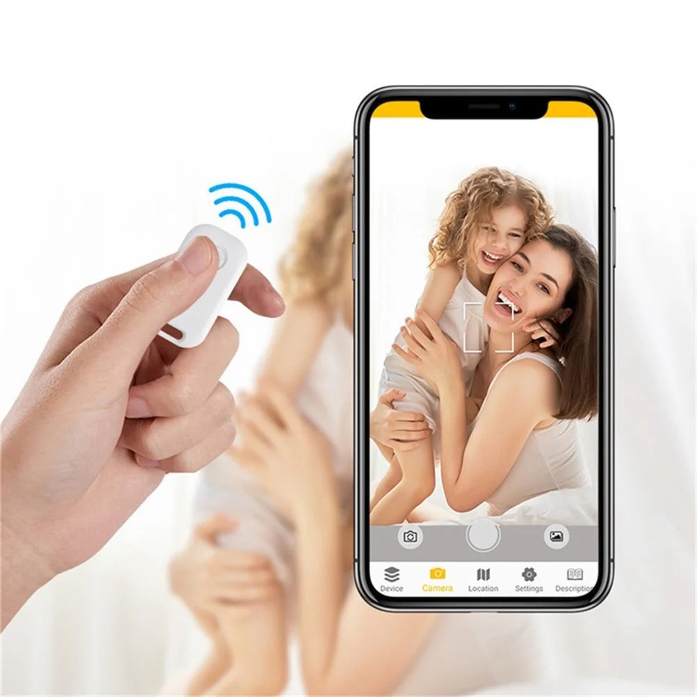 TY-06 Tuya Bluetooth-compatible Anti-Loss Device Wireless Smart Key Finder Portable Keychain Tracker Lightweight Item Locator - Black - 6