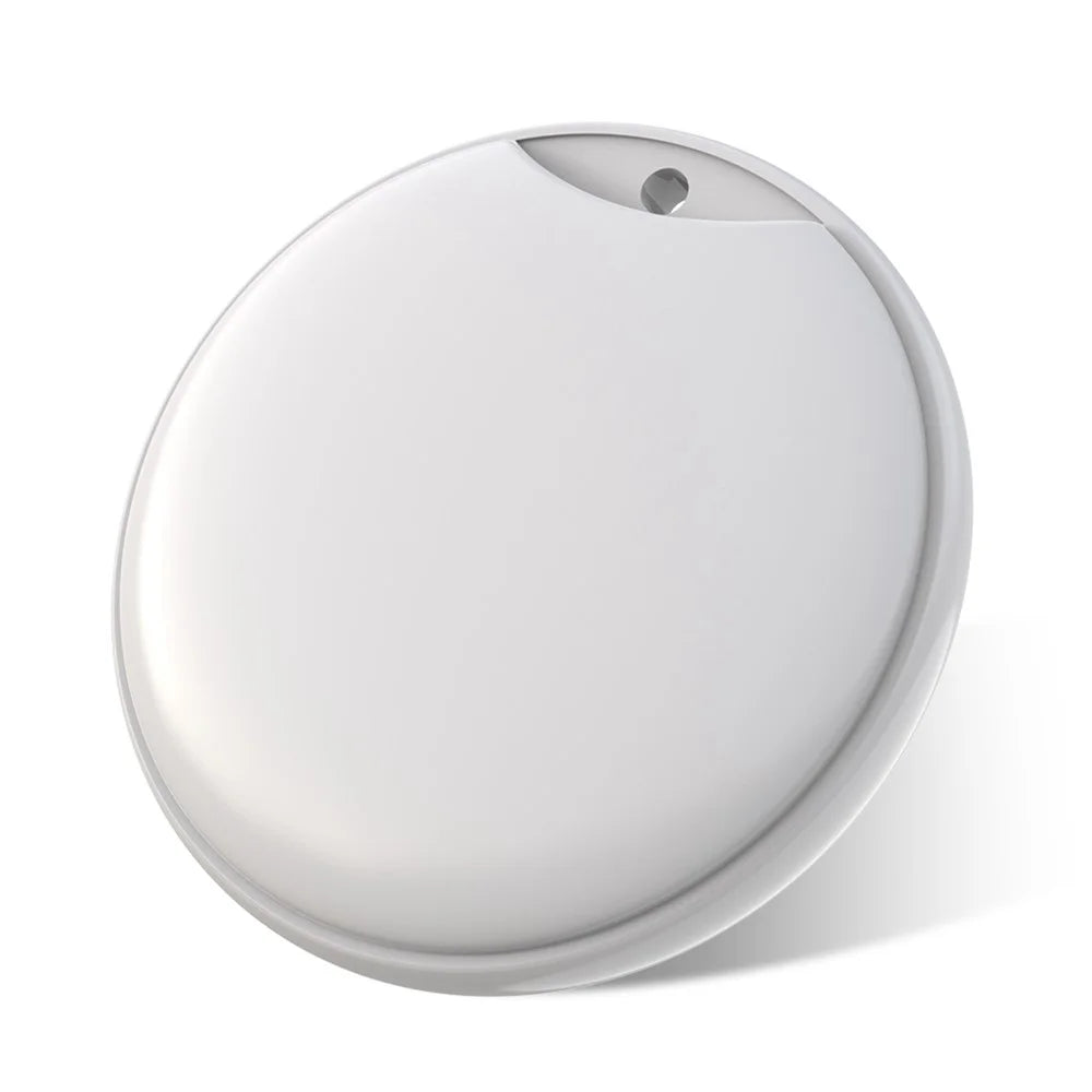 F6 Mini Bluetooth-compatible Item Locator Smart Anti Lost Keychain Tracker Wallet Finder for iOS Only - White - 1