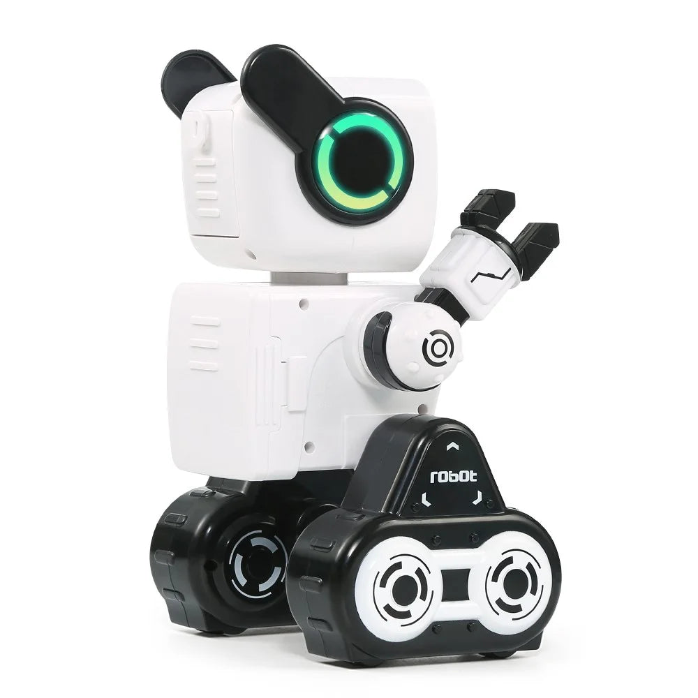 JJRC R4 RC Robot Intelligent Voice Control Programmable Singing Dancing Robot Children Toy with Piggy Bank Function - White - 3