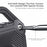 Waterproof Protection Case for AirTag, Rugged Anti-Scratch Bluetooth-compatible Tracker Cover Anti-Lost Holder Shell - Black - 6